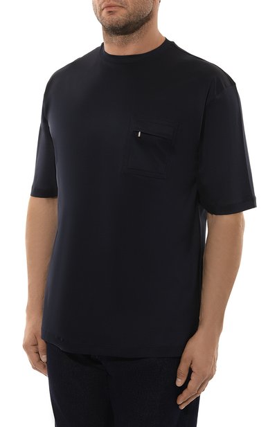 Хлопковая футболка ZILLI, арт. TSR001M0110VZP000/64, фото 3