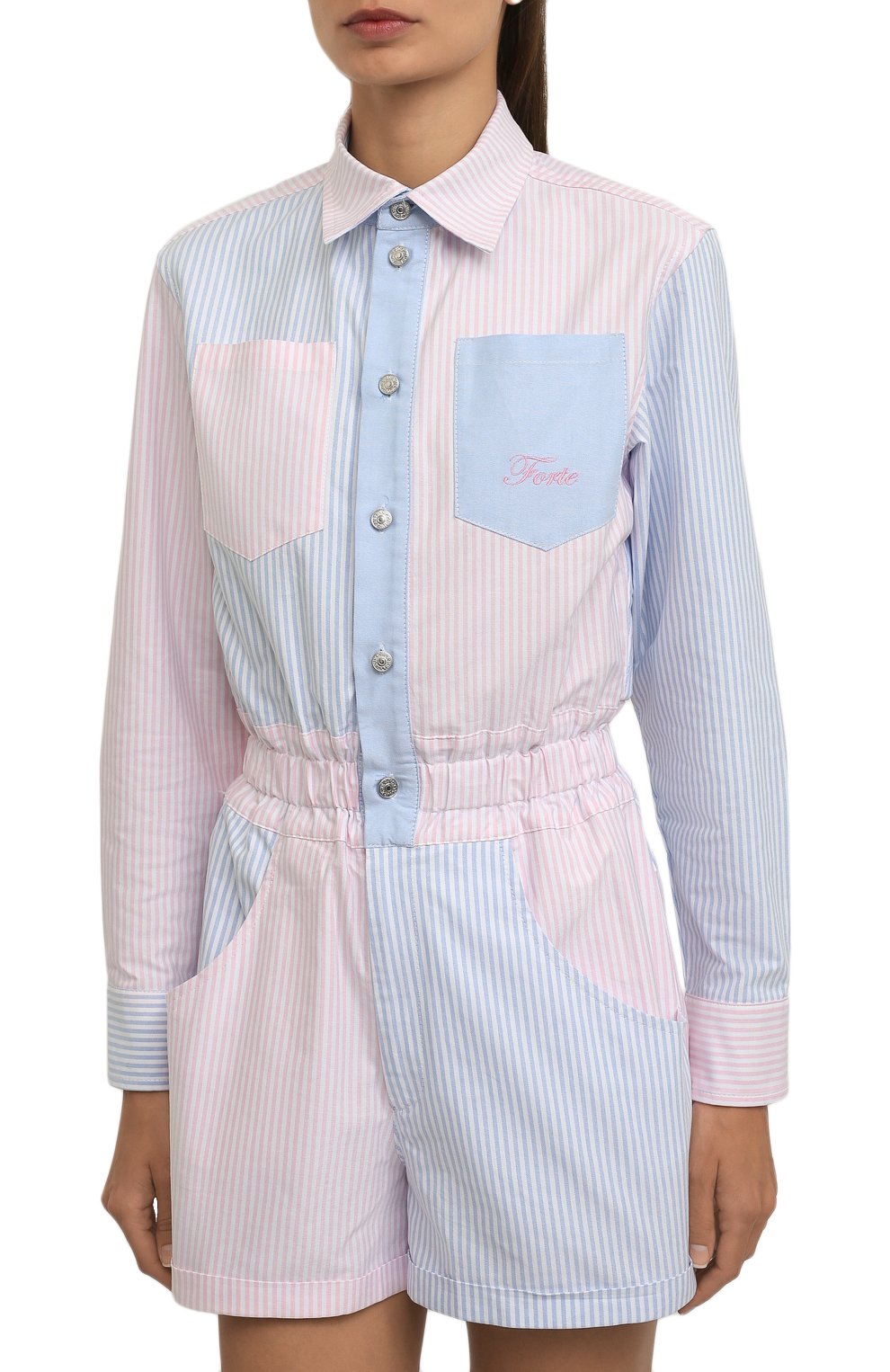 Хлопковый комбинезон FORTE DEI MARMI COUTURE, арт. 22SF2503, фото 3