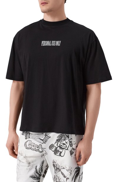 Хлопковая футболка DIEGO VENTURINO, арт. DVTS0PU0, фото 3