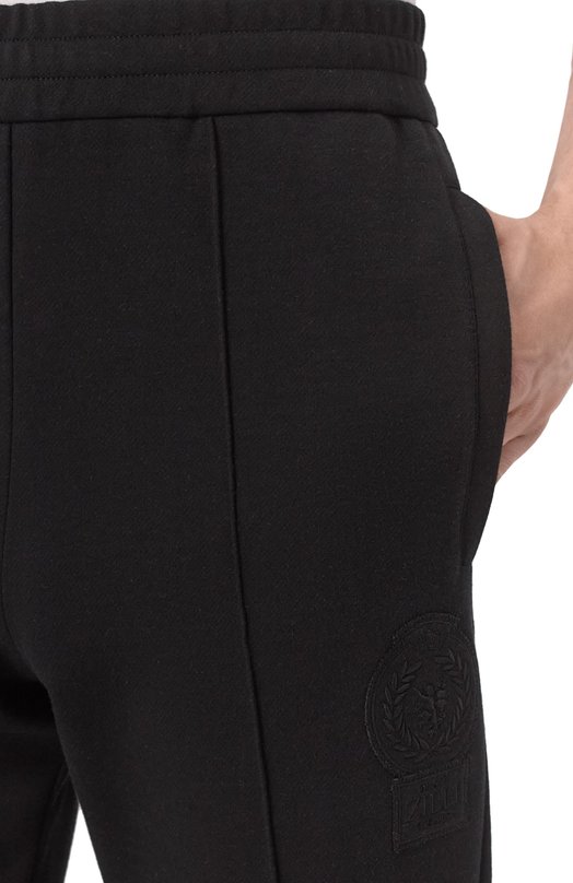 Хлопковые брюки Zilli JSP302M0108VZCR00_66 Чёрный  JSP302M0108VZCR00_66 Фото 5