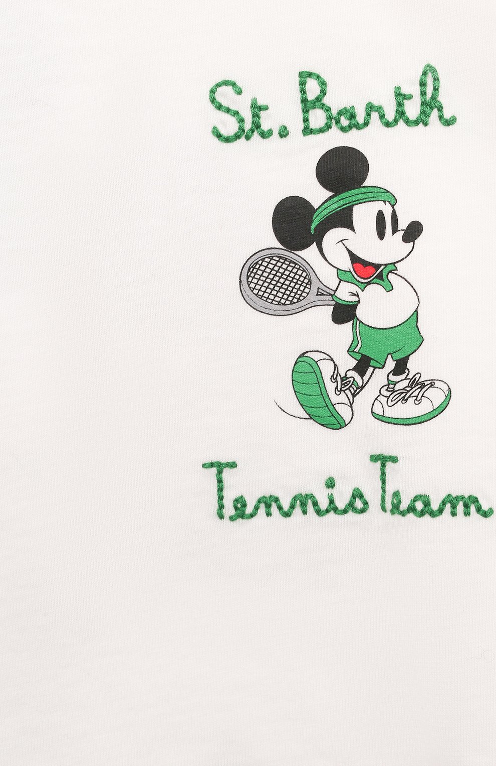 Хлопковая футболка MC2 SAINT BARTH белого цвета по цене 8710 руб., арт. STBK CAMER0N/01135G, фото 3 Хлопковая футболка MC2 SAINT BARTH, арт. STBK CAMER0N/01135G, фото 3