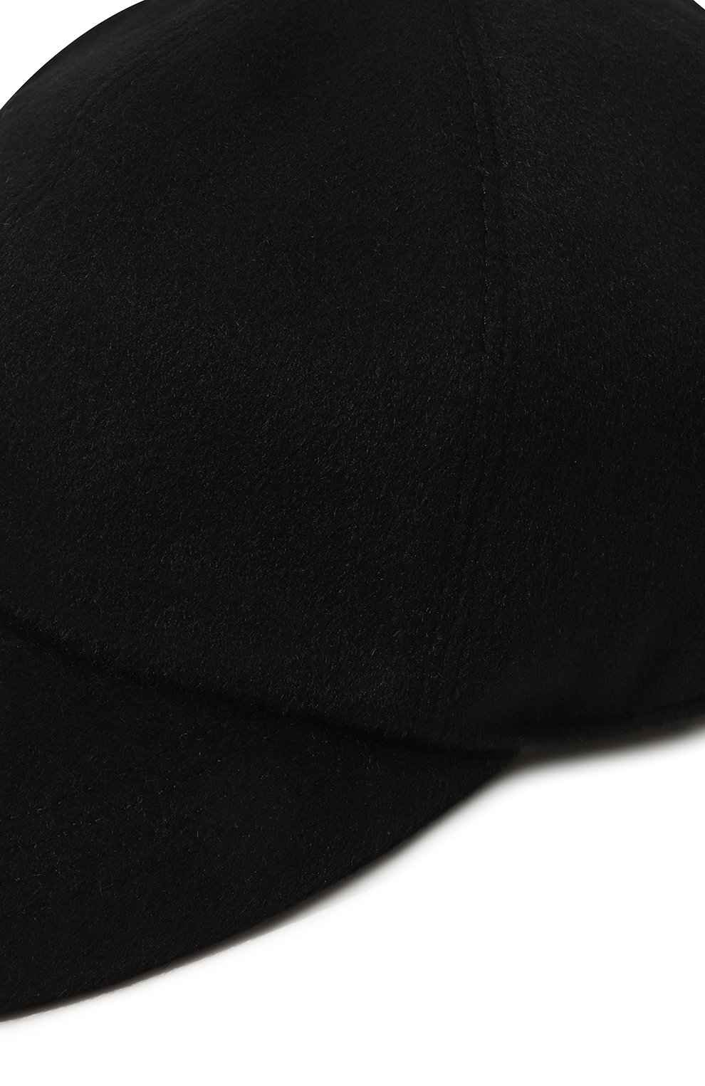 Шерстяная бейсболка robinson-le MOORER темно-синего цвета по цене 57300 руб., арт. R0BINS0N-LE, фото 4 Шерстяная бейсболка robinson-le MOORER, арт. R0BINS0N-LE, фото 4