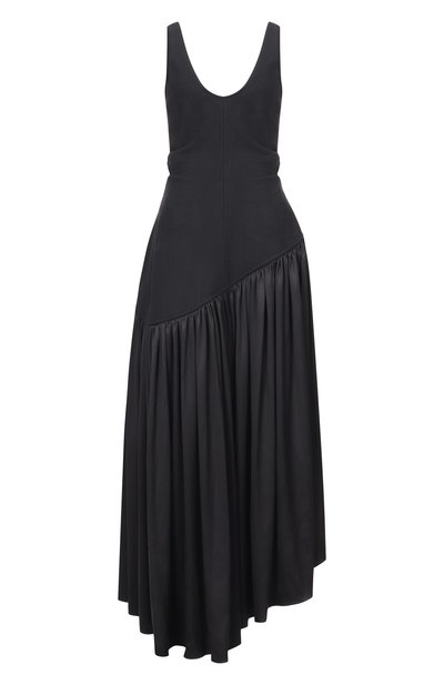 Женс кое платье из хлопка и вискозы BOTTEGA VENETA, арт. 862477/V6BI0