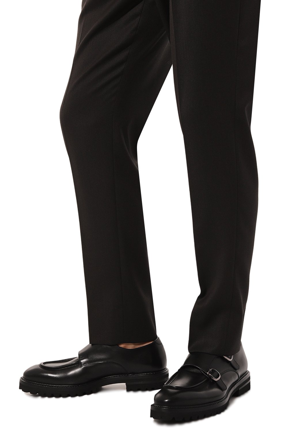 Кожаные монки W.GIBBS, арт. 7260005/B0X ANTIC W00LEN, фото 3