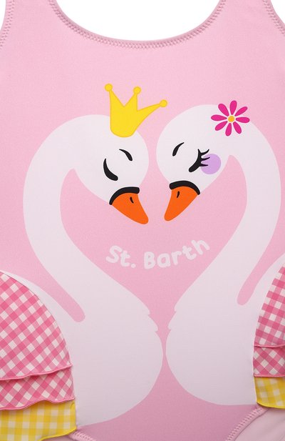 Слитный купальник MC2 SAINT BARTH розового цвета по цене 11750 руб., арт. STBK TULIP/TULI001, фото 3 Слитный купальник MC2 SAINT BARTH, арт. STBK TULIP/TULI001, фото 3