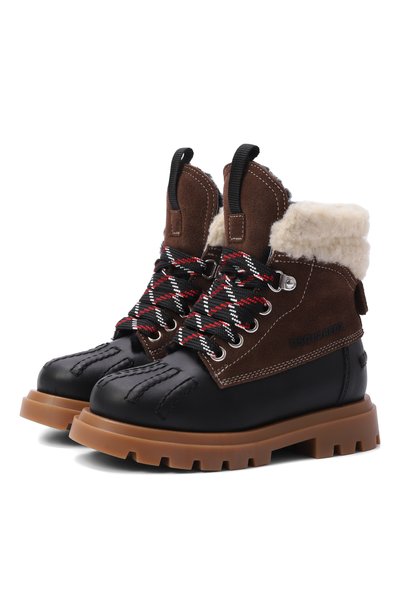 Кожаные ботинки DSQUARED2, арт. 83758/VAR5_001