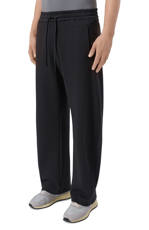 Хлопковые брюки Duno HALEN/THIENE Чёрный  HALEN/THIENE Фото 3