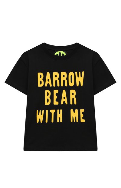 Хлопковая футболка BARROW, арт. F4BKJUTH073