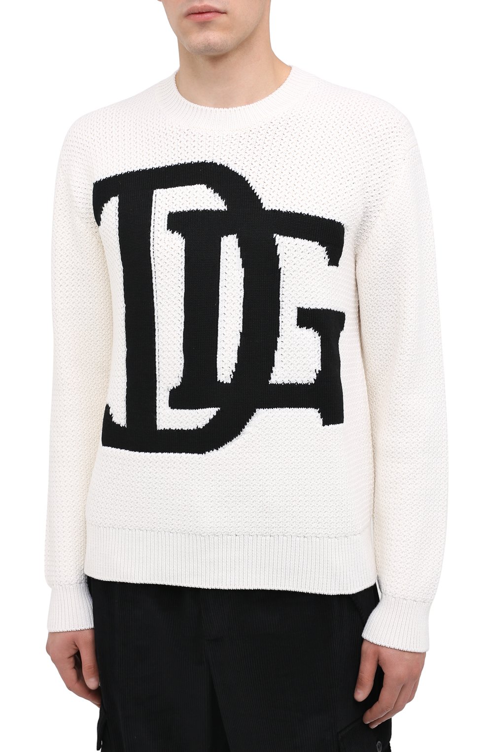 Шерстяной свитер DOLCE & GABBANA, арт. GXB34T/JAVXB, фото 4