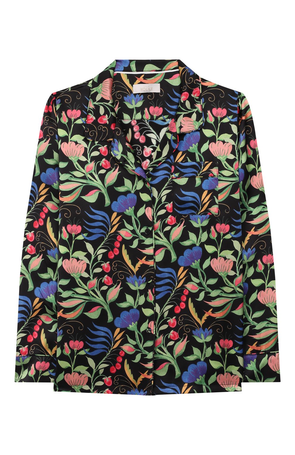 Шелковая пижама LITTLE YOLKE, арт. SS20-12S-AN-BL/7-12Y, фото 2