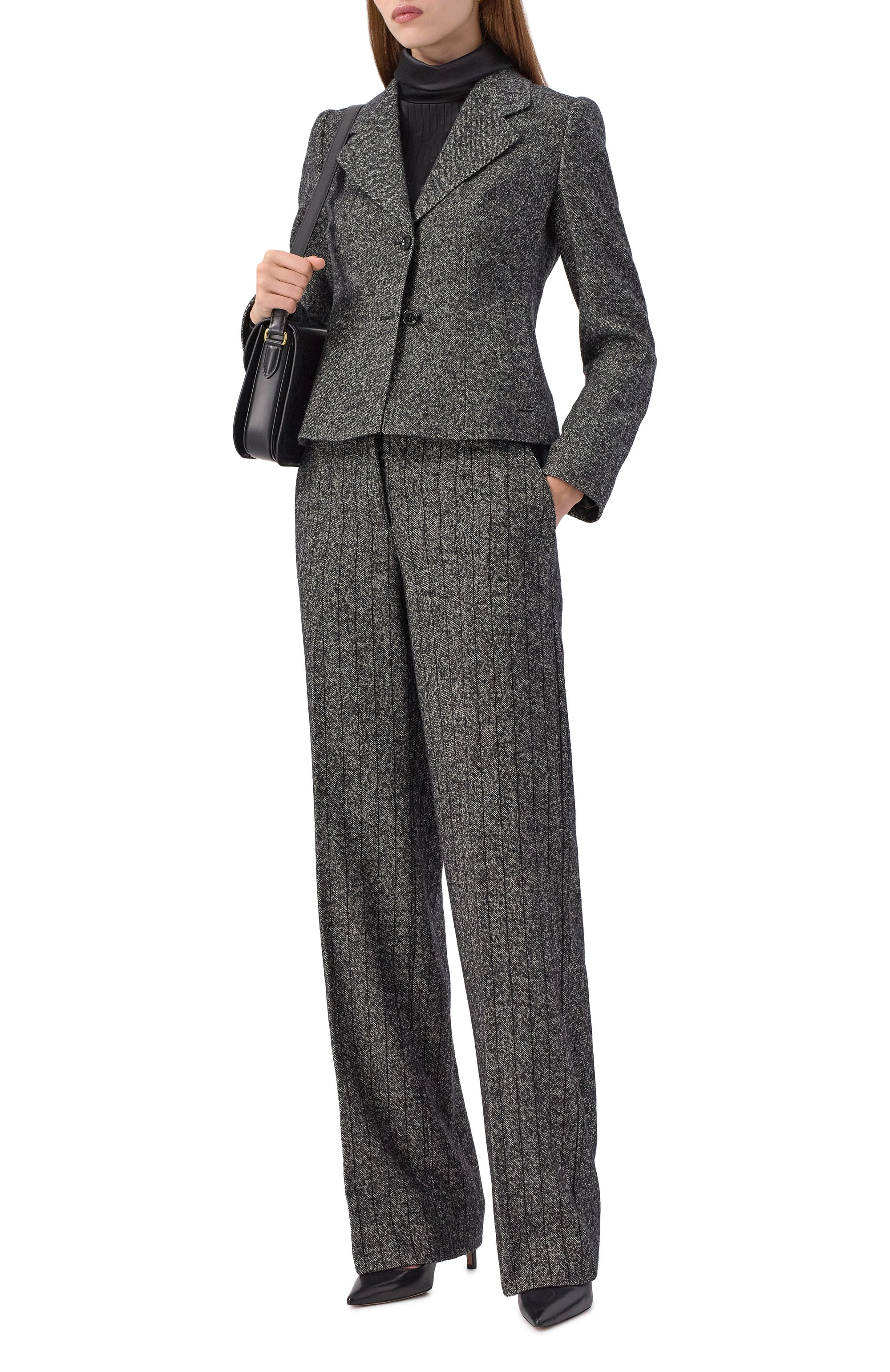 Шерстяные брюки DOLCE & GABBANA, арт. FTC31T/FRZAN, фото 2