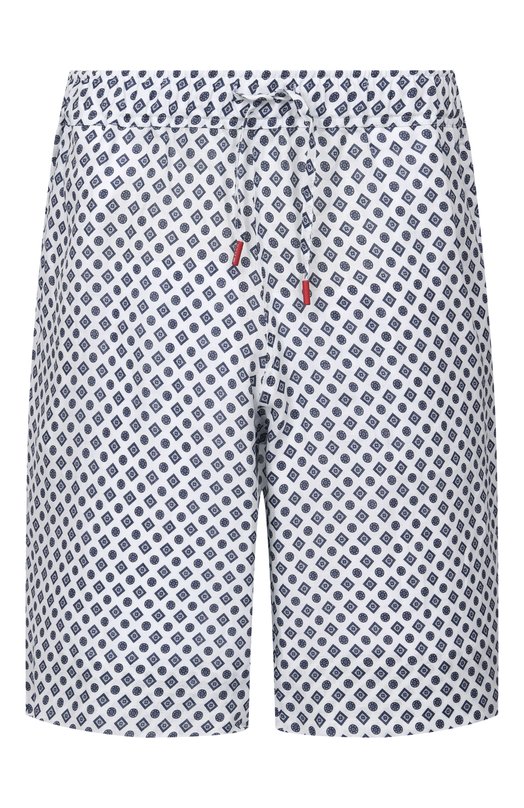 Льняные шорты Kiton UPN005H09719 Белый UPN005H09719