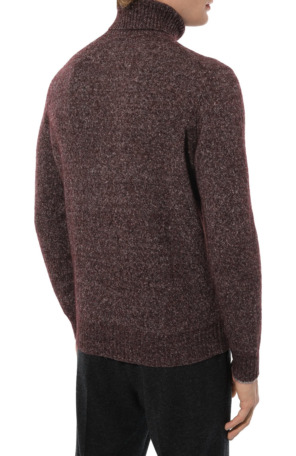 Свитер из шерсти и хлопка BRUNELLO CUCINELLI, арт. MS070B2219, фото 4