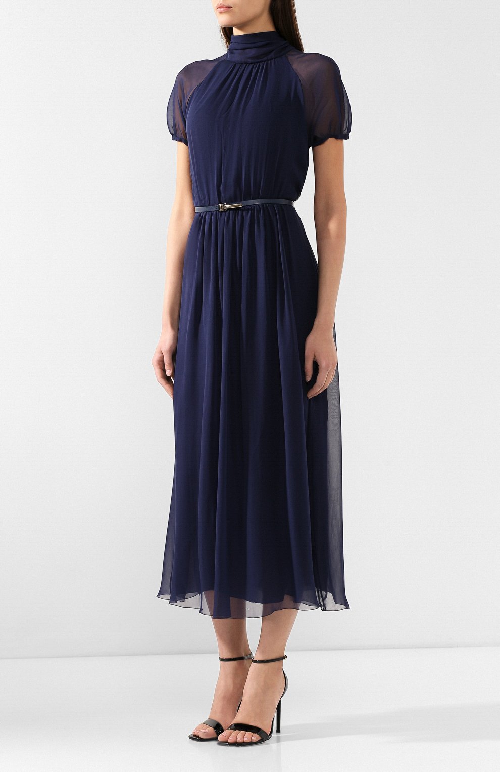 Шелковое платье RALPH LAUREN, арт. 290740180, фото 3