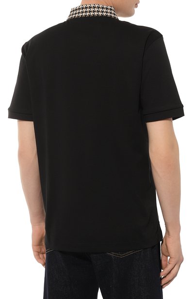 Хлопковое поло BOSS, арт. 50499220, фото 4