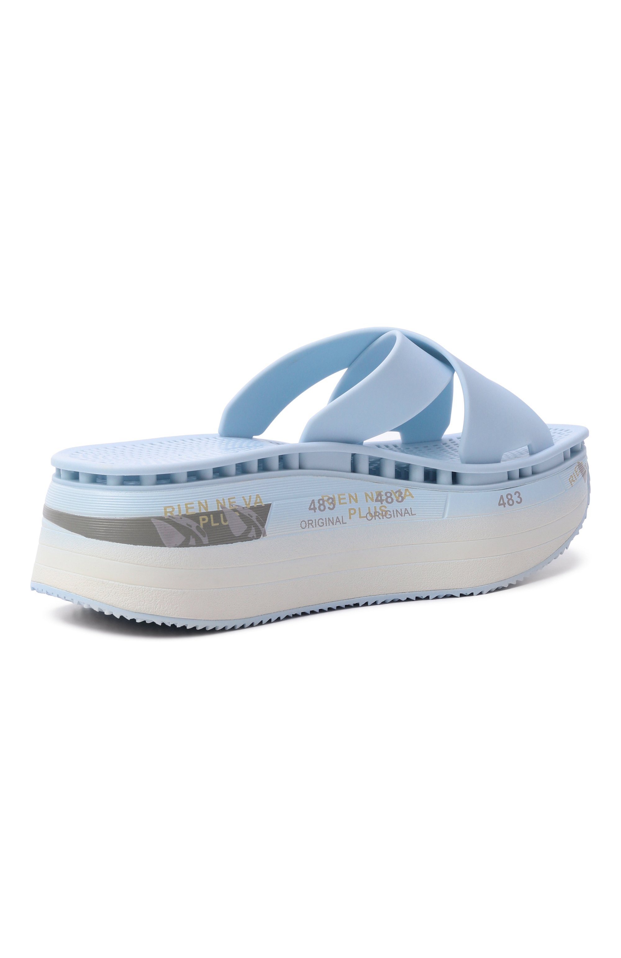 Сабо moura PREMIATA голубого цвета по цене 17150 руб., арт. M0URA/VAR 7453, фото 5 Сабо moura PREMIATA, арт. M0URA/VAR 7453, фото 5