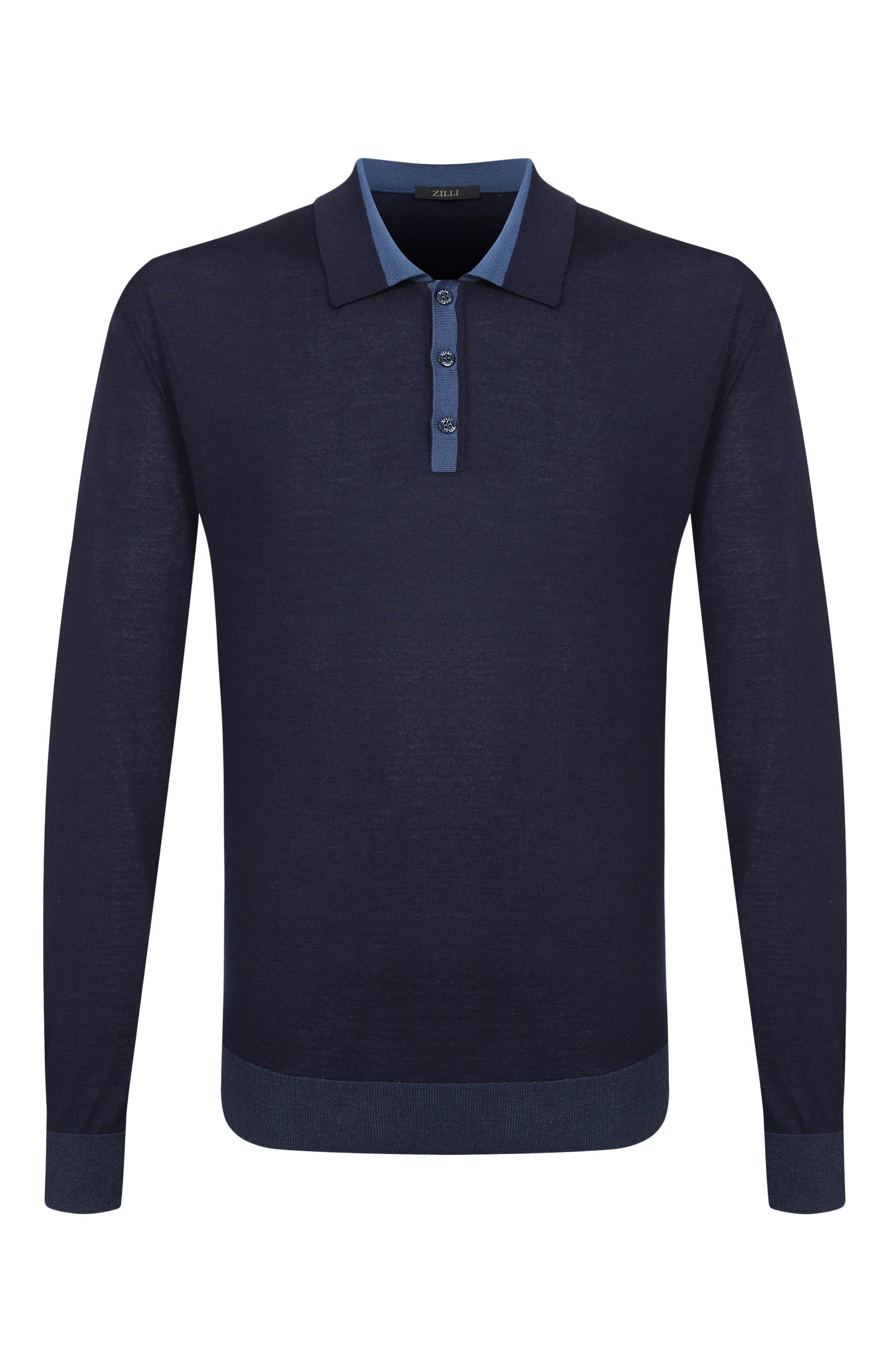 Поло из кашемира и шелка ZILLI, арт. KBP001M0342VMIC03, фото 1