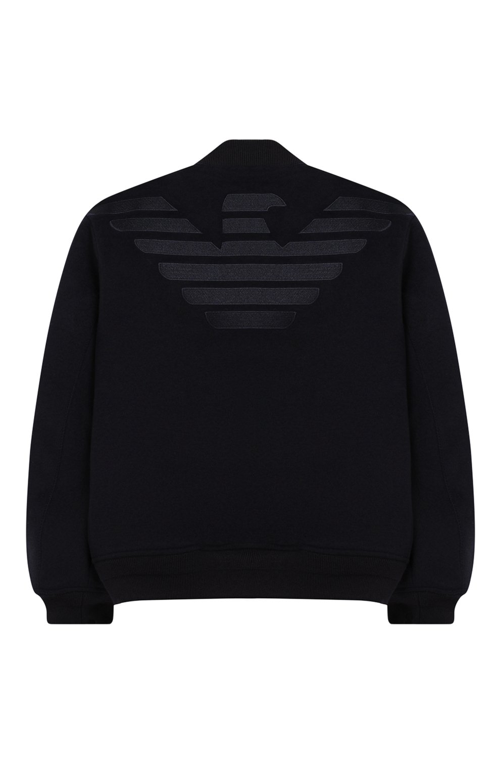 Бомбер EMPORIO ARMANI темно-синего цвета по цене 37700 руб., арт. 6G4B89/4NGZZ, фото 2 Бомбер EMPORIO ARMANI, арт. 6G4B89/4NGZZ, фото 2