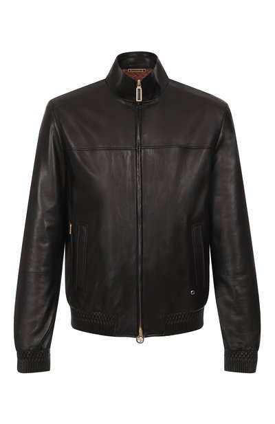 Мужской кожаный бомбер STEFANO RICCI, арт. M7J4300060/NPGLLU