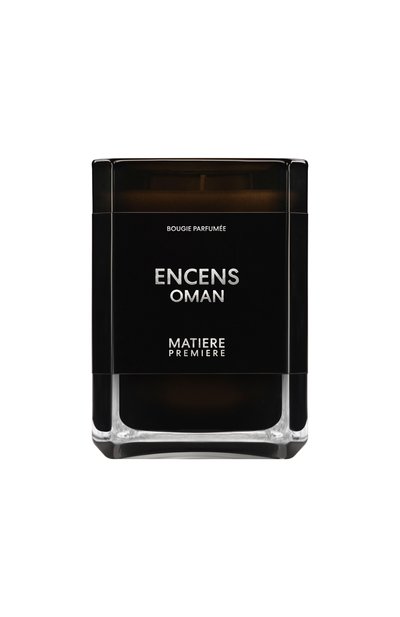 Парфюмированная свеча encens oman (220g) MATIERE PREMIERE, арт. 3760428940483
