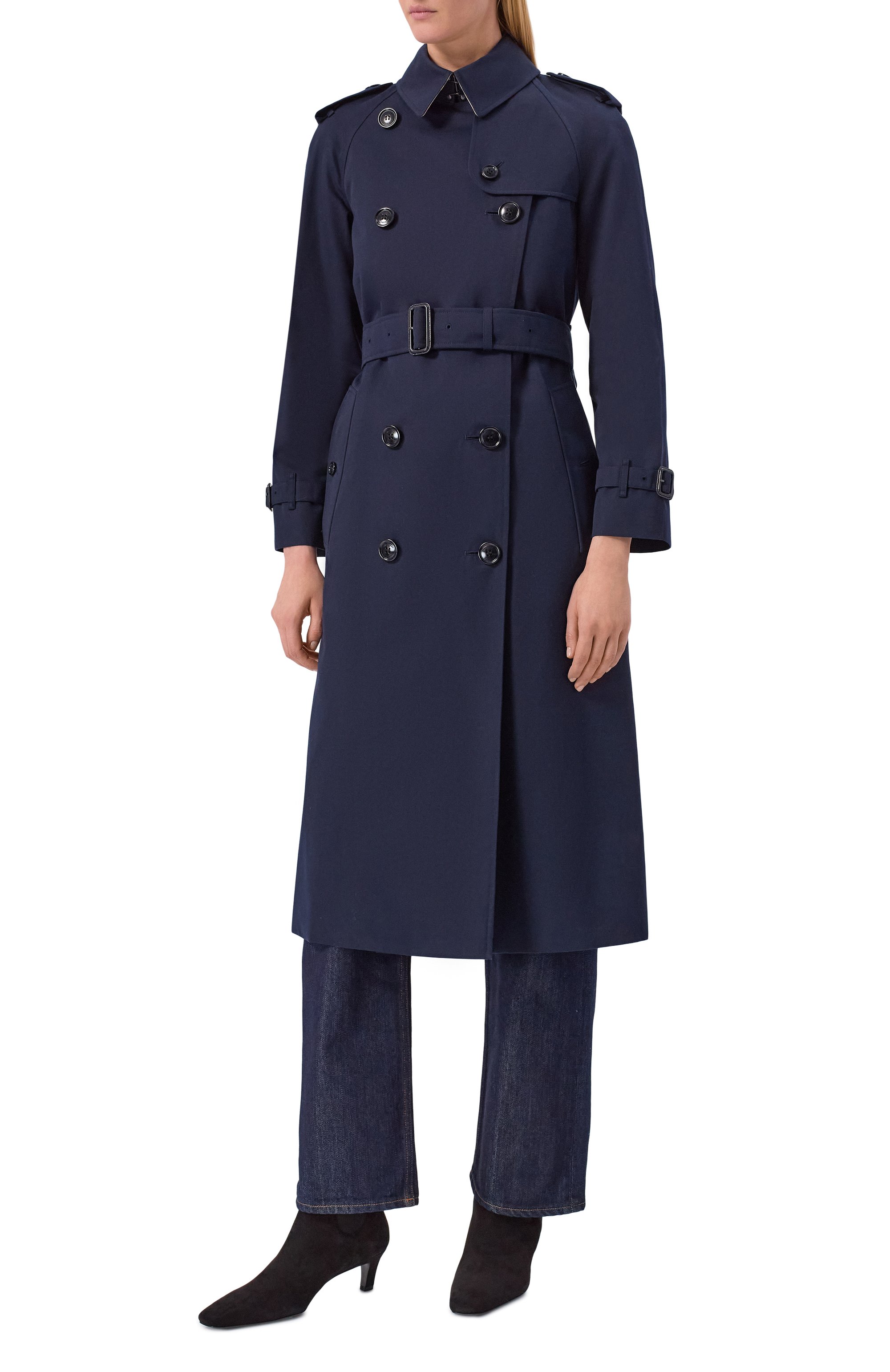 Хлопковый тренч BURBERRY, арт. 8117260, фото 3