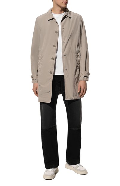 Кожаные кеды quinn PREMIATA кремового цвета по цене 33100 руб., арт. QUINN/VAR6003, фото 2 Кожаные кеды quinn PREMIATA, арт. QUINN/VAR6003, фото 2