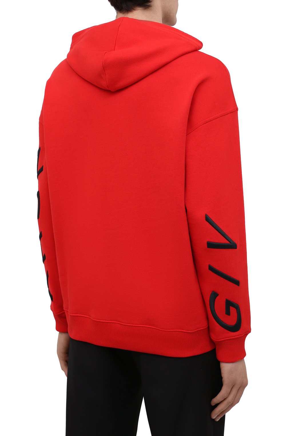 Хлопковое худи GIVENCHY, арт. BMJ07G30AF, фото 4