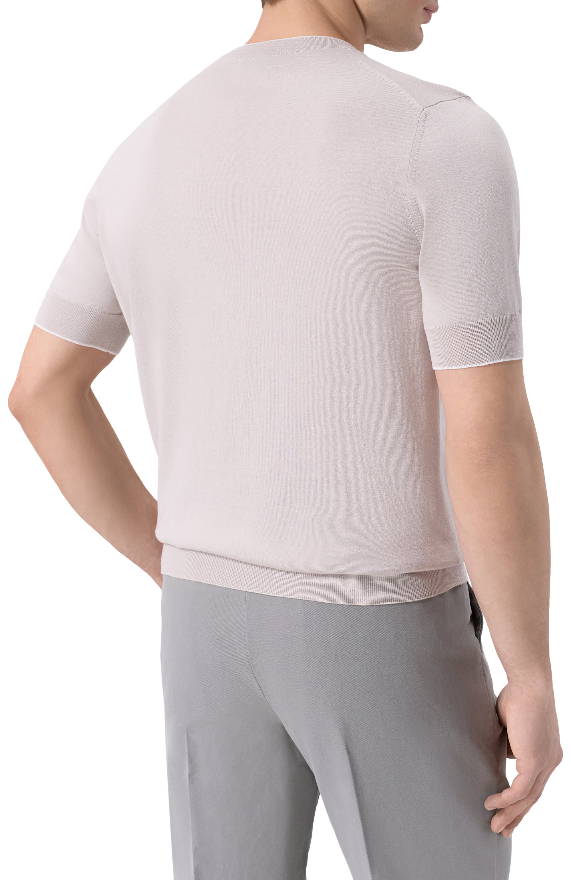 Хлопковый джемпер BRUNELLO CUCINELLI, арт. M29805200, фото 4