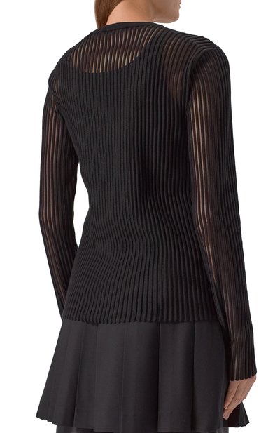 Хлопковый пуловер HELMUT LANG, арт. P05HW703, фото 4