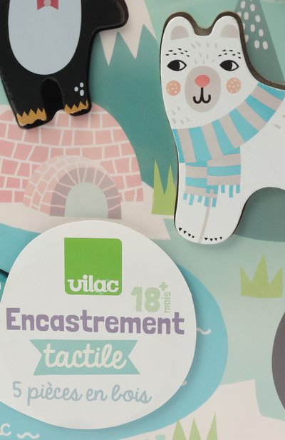 Тактильный пазл север VILAC, арт. 8503, фото 3