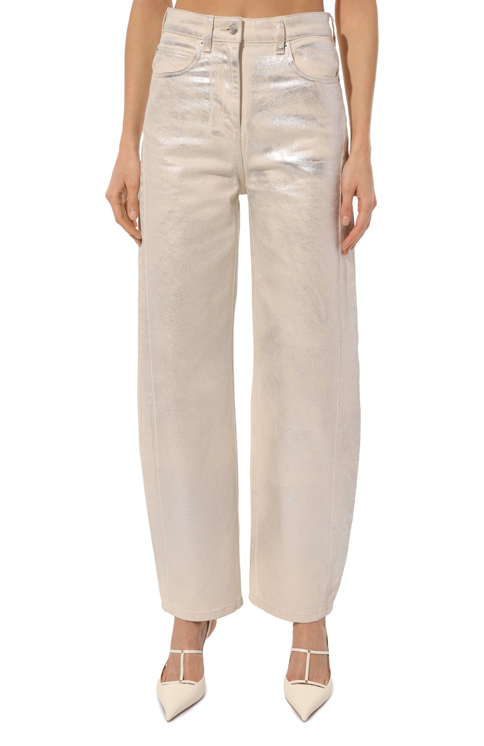 Джинсы IRO кремового цвета по цене 38050 руб., арт. WP23CHANDRA, фото 3 Джинсы IRO, арт. WP23CHANDRA, фото 3