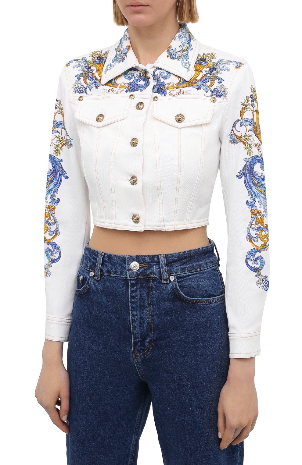 Джинсовая куртка VERSACE JEANS COUTURE, арт. C0HWA92P-WDP452/SS054, фото 3
