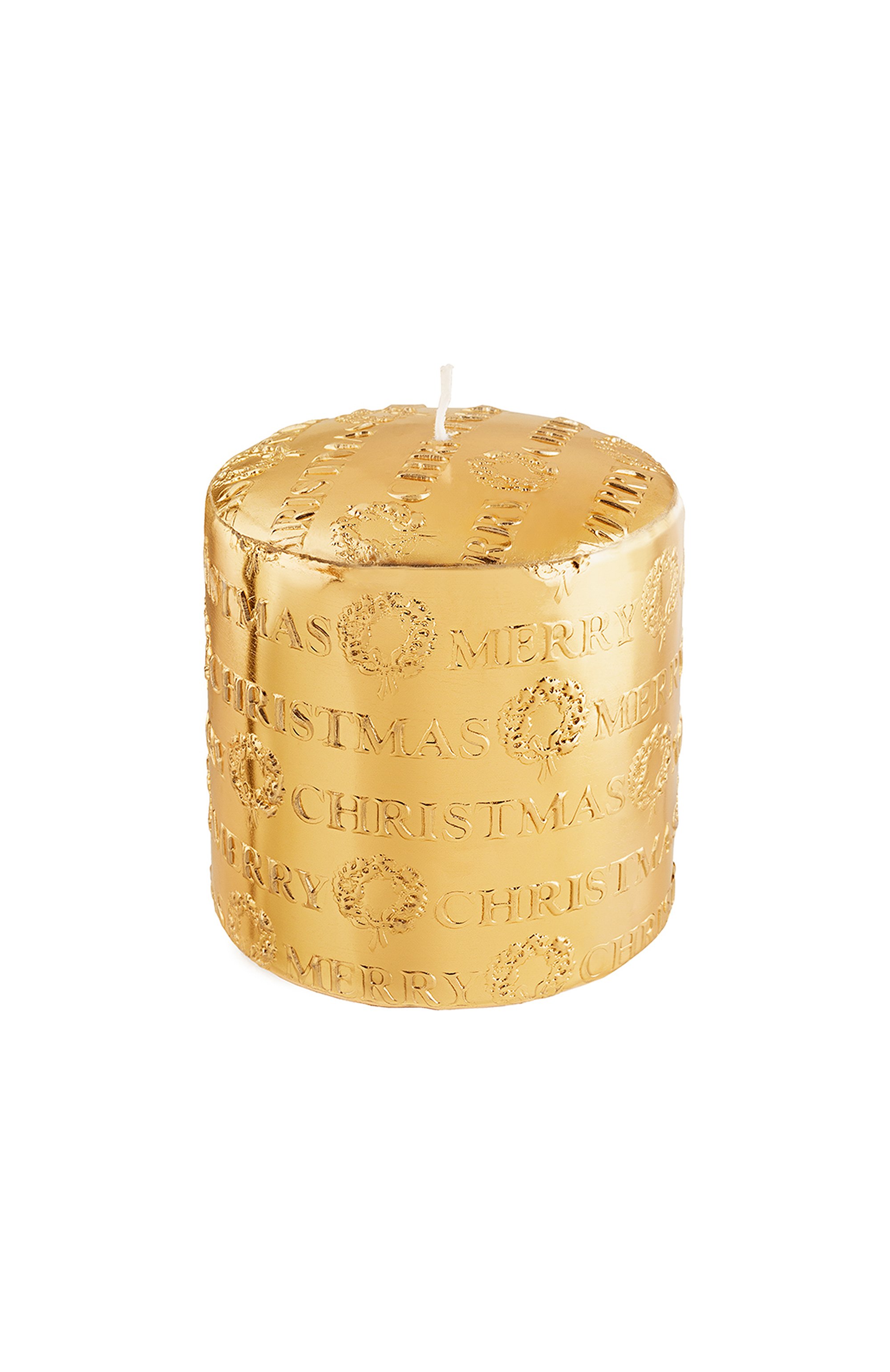 Интерьерная свеча avvolto xmas gold (11x10cm) PERNICI, арт. 8001962088480, фото 1