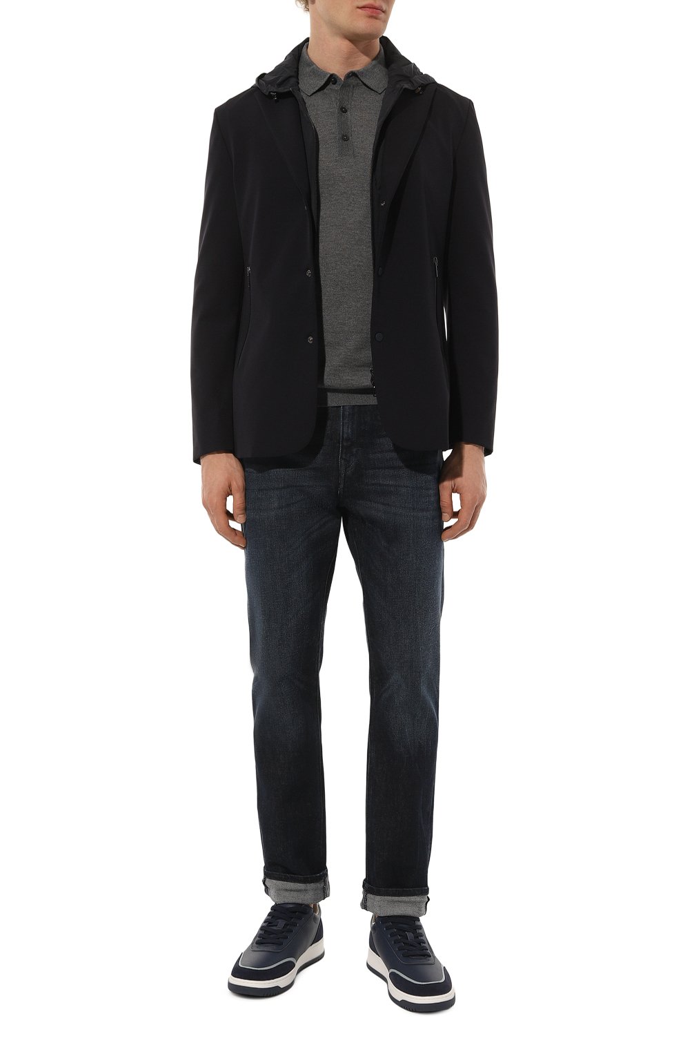 Куртка PAUL&SHARK темно-синего цвета по цене 95500 руб., арт. 14312705, фото 3 Куртка PAUL&SHARK, арт. 14312705, фото 3