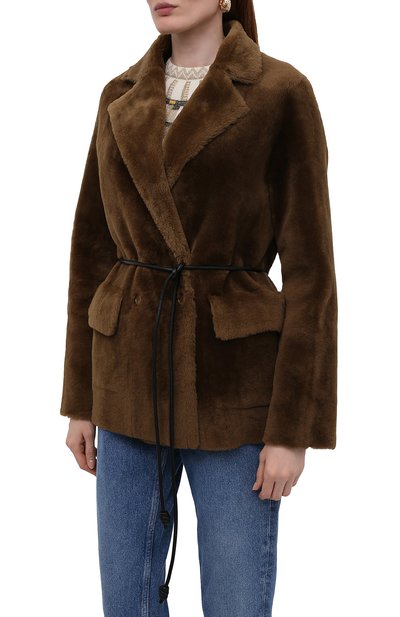 Шуба из овчины INES&MARECHAL, арт. JACINTHE MERIN0S, фото 3