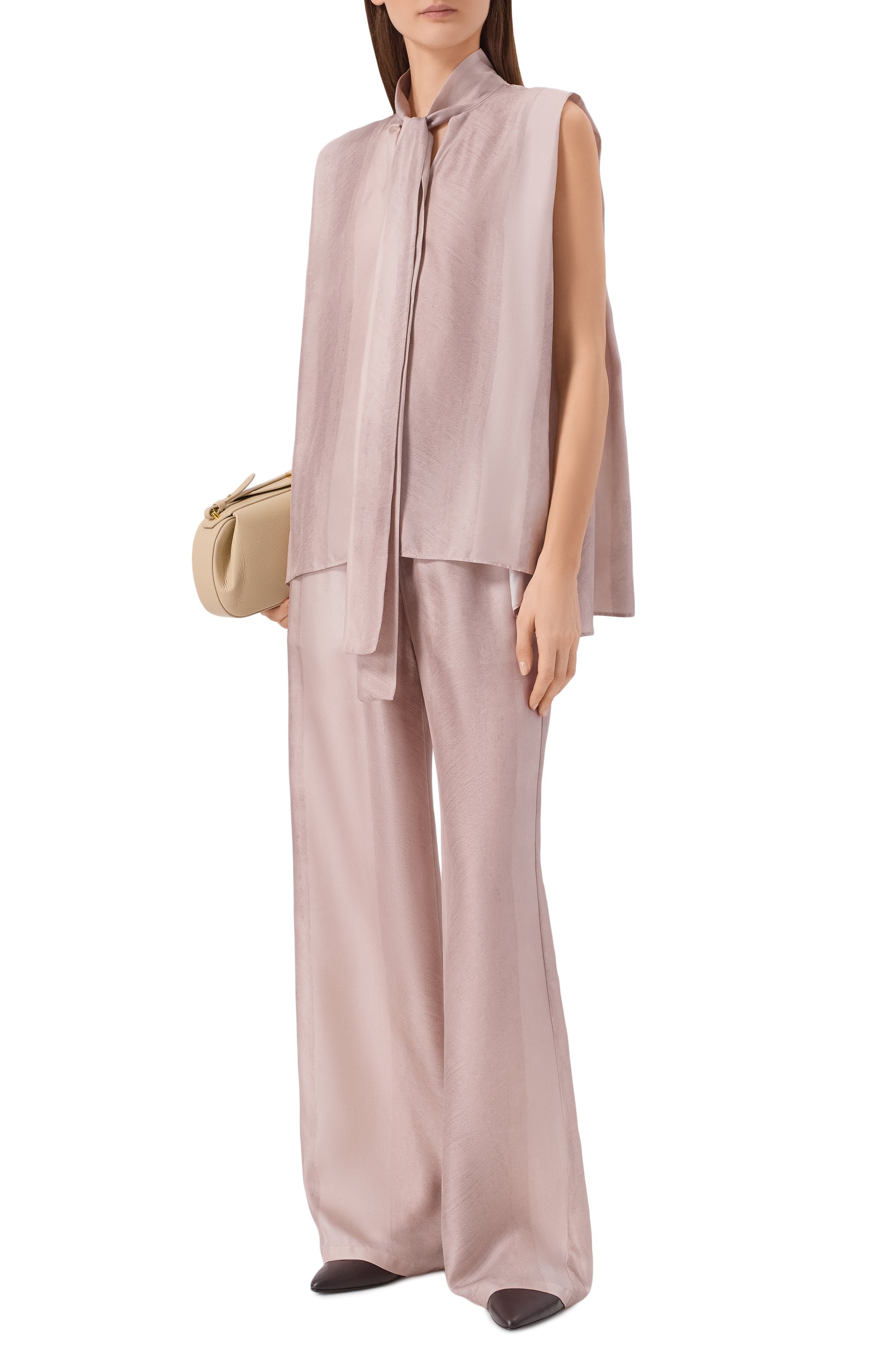 Шелковый топ LORENA ANTONIAZZI, арт. P2657TS19A/5218, фото 2