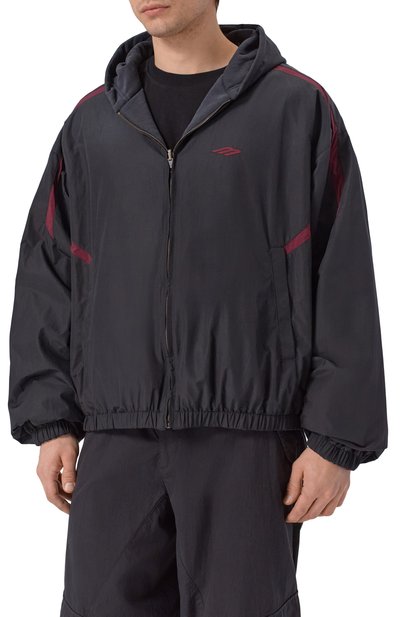 Двусторонняя куртка BALENCIAGA темно-серого цвета по цене 311000 руб., арт. 850847/TPQ38, фото 3 Двусторонняя куртка BALENCIAGA, арт. 850847/TPQ38, фото 3