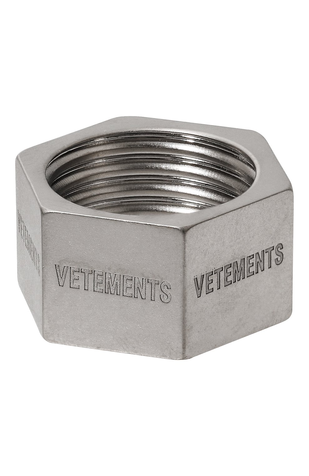 Кольцо VETEMENTS серебряного цвета по цене 36700 руб., арт. UA65RI130S, фото 3 Кольцо VETEMENTS, арт. UA65RI130S, фото 3