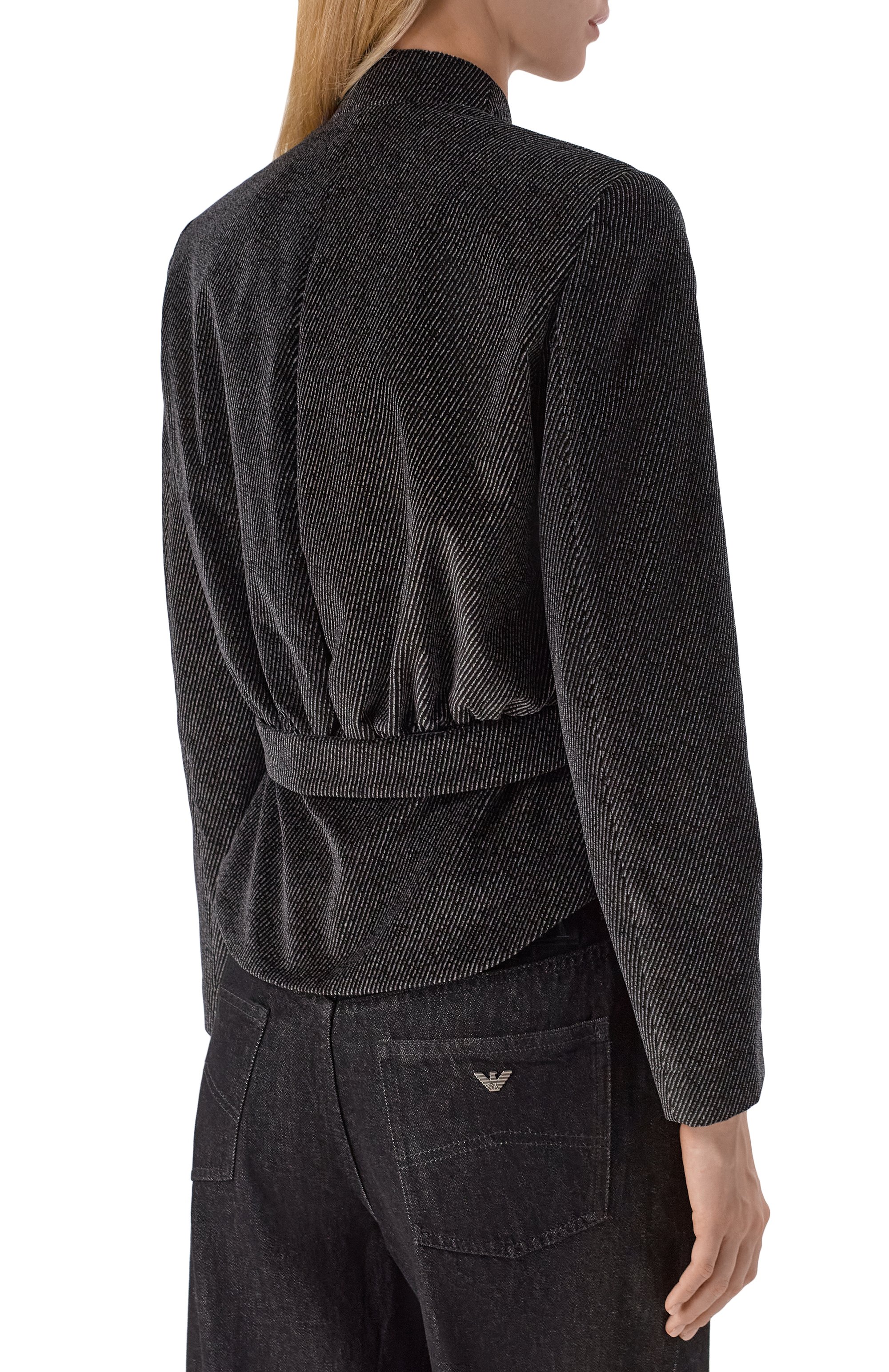 Хлопковый жакет EMPORIO ARMANI, арт. EW002649/TE16728, фото 4