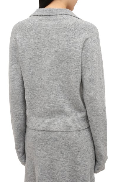 Кардиган NANUSHKA, арт. CADE_HEATHER GREY_FLUFFY KNIT, фото 4