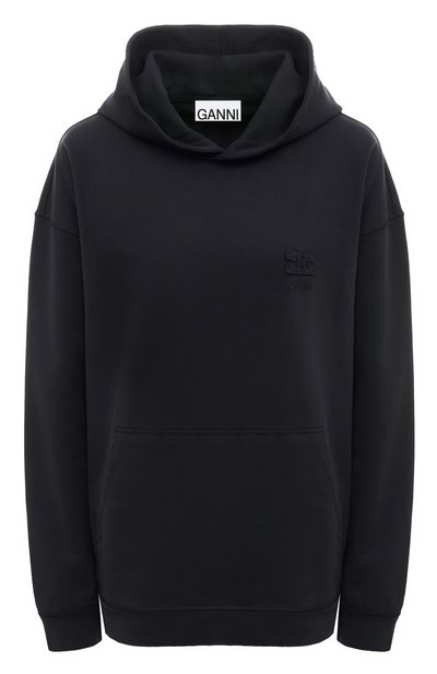 Хлопковое худи GANNI, арт. T3754, фото 1