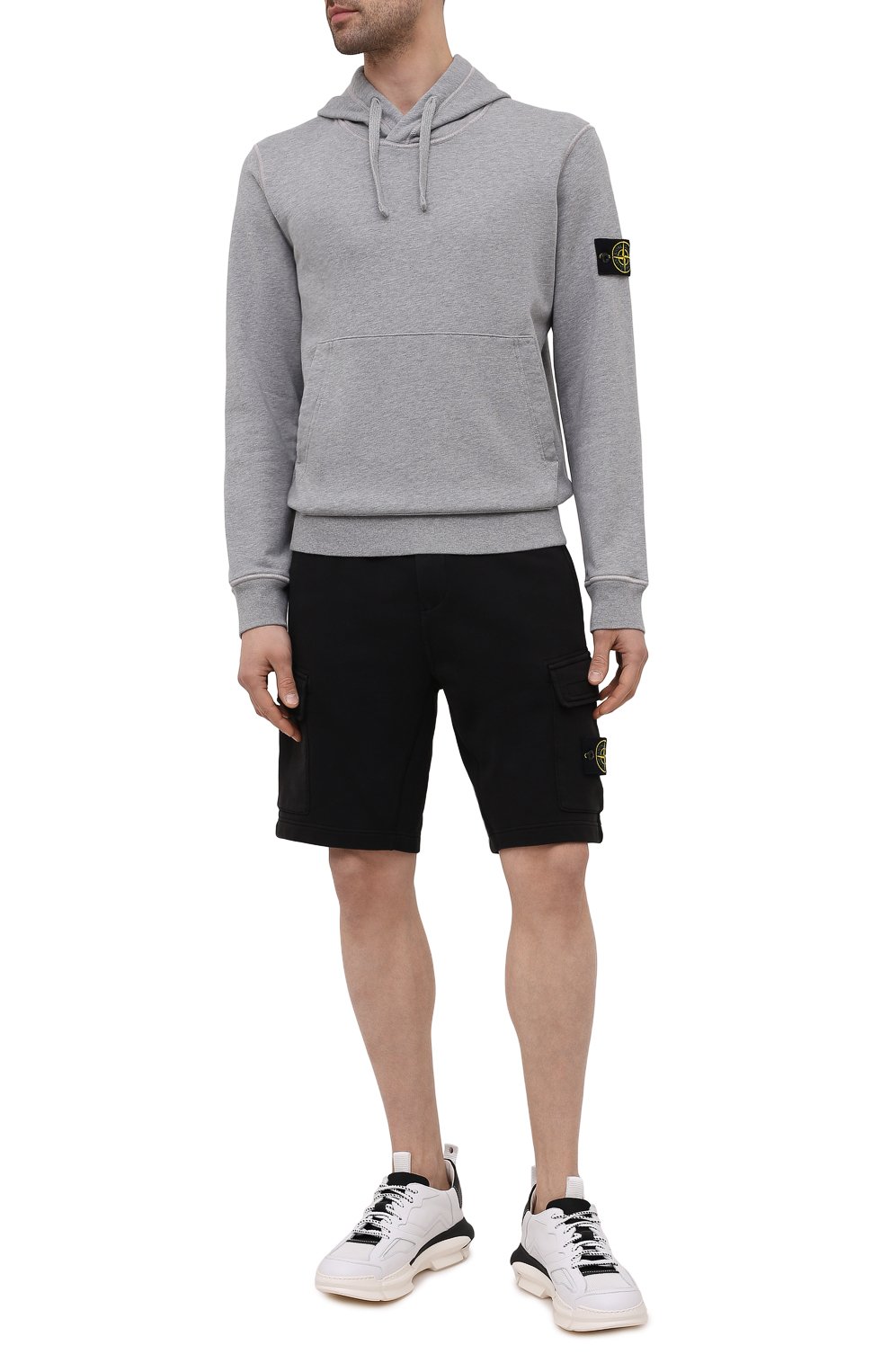 Хлопковое худи STONE ISLAND, арт. 741564151, фото 2