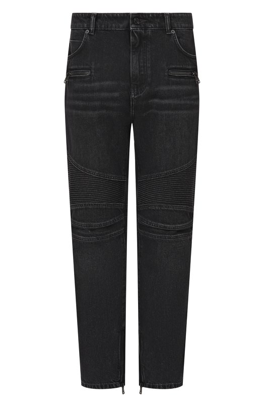 Джинсы Regular Balmain GH1MI105/DG13 Чёрный GH1MI105/DG13