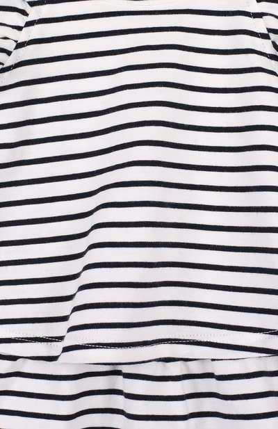 Хлопковое платье в полоску CHLOÉ, арт. C02181/3M-18M, фото 3