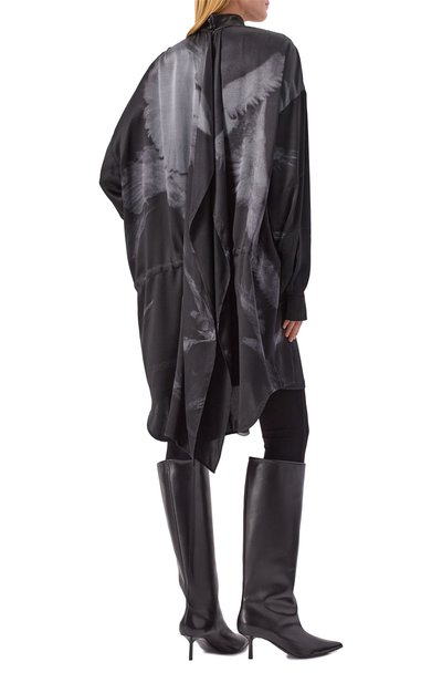 Шелковое платье ANN DEMEULEMEESTER, арт. B0013129/FA658, фото 4