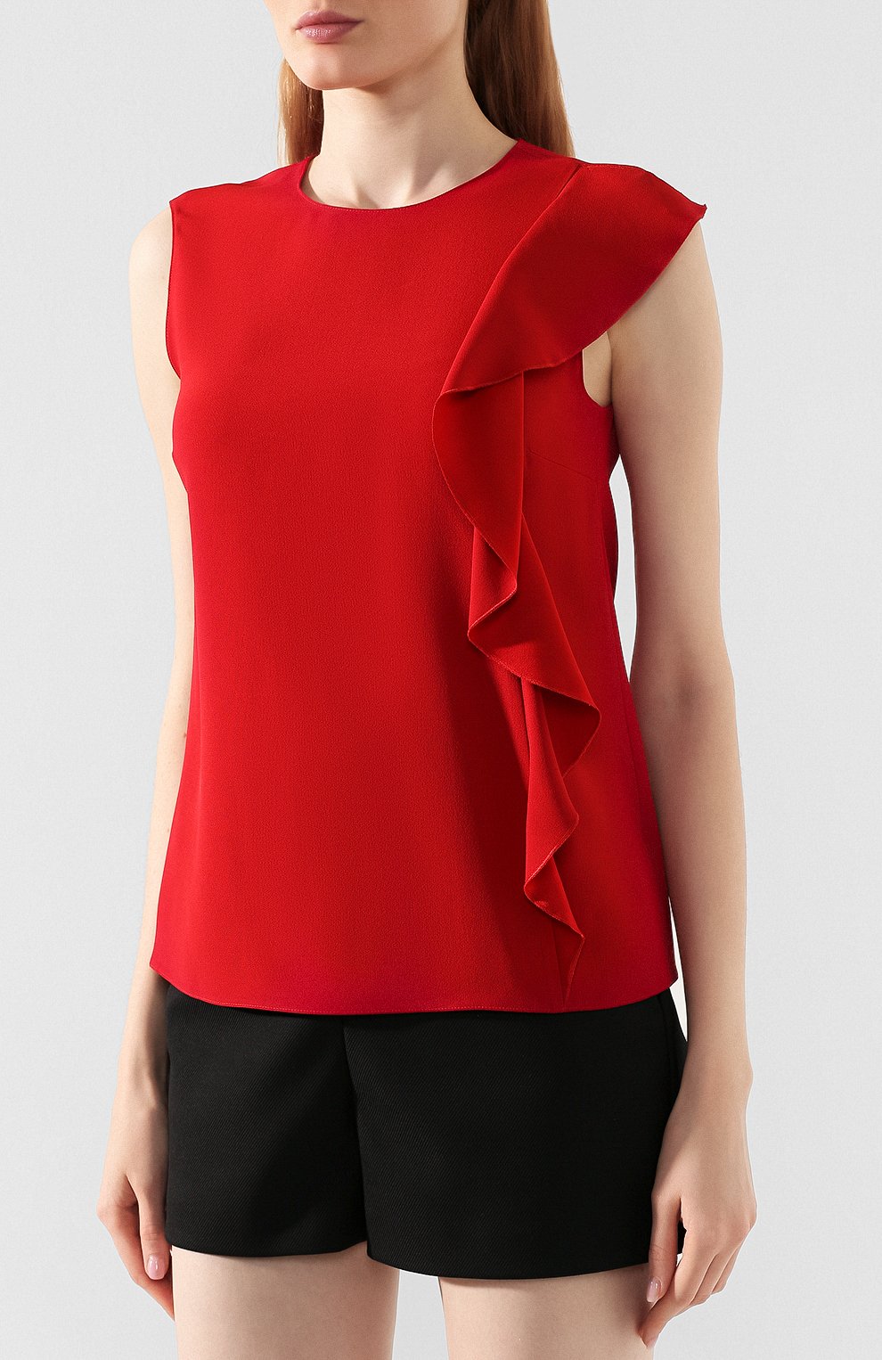 Топ с оборкой REDVALENTINO, арт. SR3AEB20/0F1, фото 3