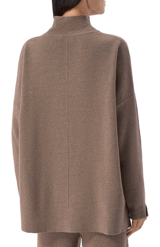 Свитер из шерсти и вискозы Pietro Brunelli MAB015/WS0011 Бежевый  MAB015/WS0011 Фото 4