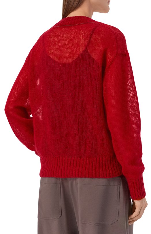 Свитер Brunello Cucinelli M2I776852 Красный  M2I776852 Фото 4