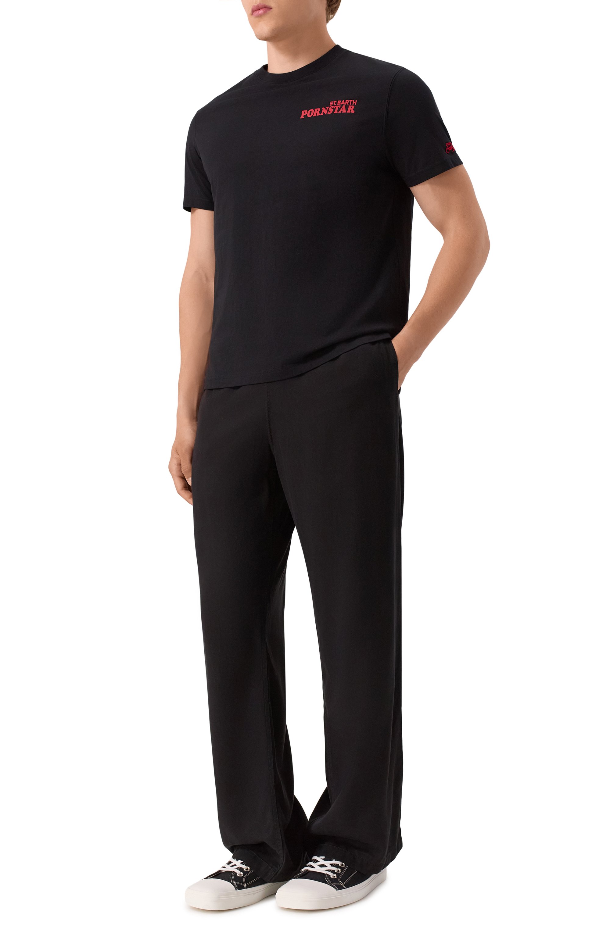 Хлопковая футболка MC2 SAINT BARTH, арт. STBM TSHIRT MAN/02478H, фото 2