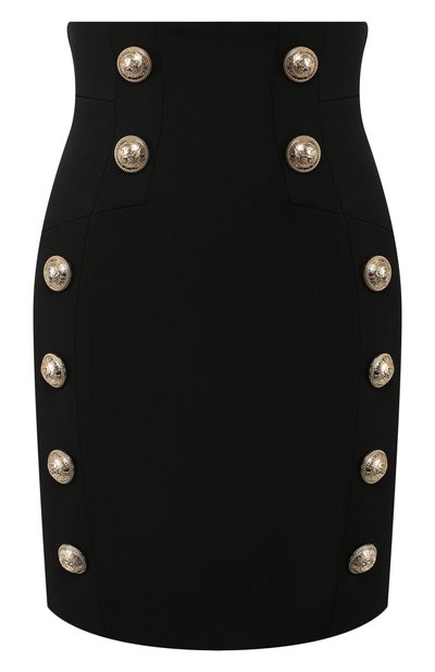 Женская шерстяная юбка BALMAIN, арт. SF14055/167L